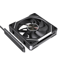 Ventilador de PC AntarcChill, Venta Directa de Fábrica, Ventilador de Bloque para PC Gaming, 120mm ARGB, Enfriador de CPU PWM SYNC, Ventilador RGB para PC