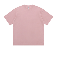 T-shirt basique d'été à épaules tombantes pour homme, style streetwear, léger, personnalisable avec votre logo