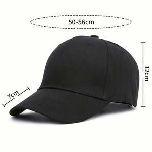 Gorra de Béisbol Deportiva y Formal de 6 Paneles para Niños, Unisex, con Logotipo Personalizado en Relieve, de Lona, de Fábrica al por Mayor, con Más de 7 Años de Experiencia - Product Image 6