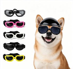 Lunettes <span class=keywords><strong>de</strong></span> soleil <span class=keywords><strong>pour</strong></span> <span class=keywords><strong>chien</strong></span> anti-UV, coupe-vent, <span class=keywords><strong>pour</strong></span> <span class=keywords><strong>moto</strong></span>, avec trous <span class=keywords><strong>pour</strong></span> les oreilles, <span class=keywords><strong>pour</strong></span> petits chiens, vente en gros - Product Image 1
