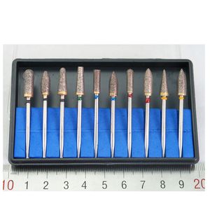 Kit de fresas de diamante completamente sinterizado caliente Laboratorio dental HP Cabezal de molienda Fresa de pulido - Product Image 6