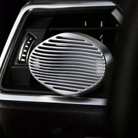 Diffuseur d'huiles essentielles rechargeable en alliage d'aluminium premium pour voiture, à clipser sur la grille d'aération