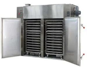 Máquina secadora de horno de bandeja SUS304 de calidad alimentaria circulante de aire caliente seco con tiras de fresa