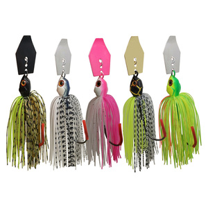 Mycena 7G/9G/11G/14G/21G Chatter Bait, Spinner Bait, Blade Jig, Dancer, Buzzbait, Wobbler, Ami da pesca in acciaio inossidabile per Bass - Product Image 3