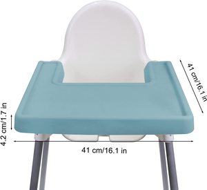Tovaglietta in Silicone per Bambini, Copertura Completa, Tappetino per Alimenti, Compatibile con Seggiolone Antilop - Product Image 2