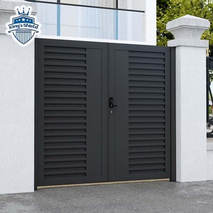 מודרני חיצוני מודרני בגודל <span class=keywords><strong>6</strong></span> רגל חיצוני חום התקנה קל חום מטופלת שערים עבור בתים - Product Image 6