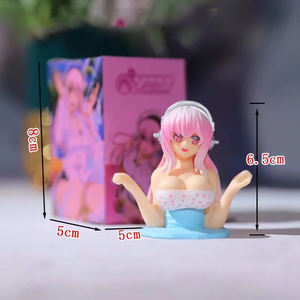 Figuras de Acción de <span class=keywords><strong>Anime</strong></span> de Chicas con Pechos Bonitos, Accesorios para Automóviles, Muñeca Kawaii para Decoración de Interiores de Automóviles - Product Image 3
