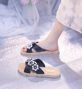 Nuove Ciabatte Estive da <span class=keywords><strong>Donna</strong></span> con Tacco Interno, Punta Aperta, Antiscivolo, in PVC, per Esterni - Product Image 4