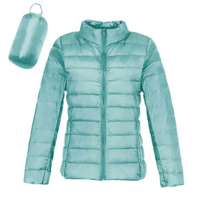Plus Size <b>Packable</b> Lightweight Winter Down Coats Women Puffer <b>Jacket</b> With Storage Bag - Product Image 4