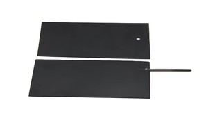 Plaque d'électrode en titane GR1 personnalisée, revêtue de platine, pour générateur de chlore <span class=keywords><strong>au</strong></span> <span class=keywords><strong>sel</strong></span> de piscine, électrolyseur d'eau, découpe de maille d'anode - Product Image 2