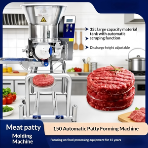 Máquina Automática para Hacer <span class=keywords><strong>Hamburguesas</strong></span> <span class=keywords><strong>de</strong></span> Pollo con Alta Productividad <span class=keywords><strong>de</strong></span> 35 Piezas/min para Restaurantes <span class=keywords><strong>de</strong></span> Comida Rápida - Product Image 5