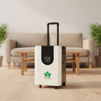 Plus de 8000 cycles, garantie 10 ans, système de stockage d'énergie portable certifié CE, batterie portable tout-en-un