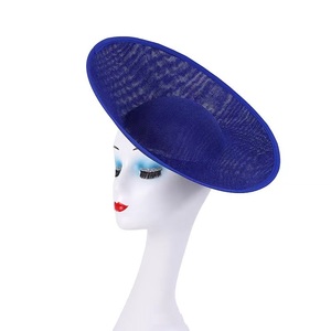 Cappello Vintage da Donna Multicolore Fai-da-Te per Derby del Kentucky, Chiesa, <span class=keywords><strong>Ascot</strong></span>, Base in Sinamay, Fascinator per Matrimoni e Feste, Circa 30cm - Product Image 2