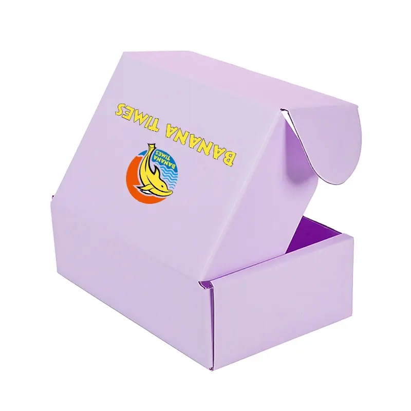 Hersteller CMKY farbig bedruckte Kartonbox Versand wellpappe-Versandkartons Versandbox