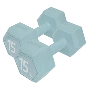 Neoprene <b>Dumbbell</b> Hand Weight Sets 5/10/15/20lbs 5 Colors Exercise Fitness Free Weights Women Men Home Gym Equipment Arms & Body - Product Image 1