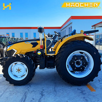 Tractor Agrícola de 60HP, 80HP, 100HP, 4WD, con Motor YTO, Certificación CE Euro 5, Venta al Por Mayor