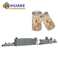 Ligne de production de snacks protéinés végétariens à base de viande artificielle et de protéines de haricots, riches en nutriments