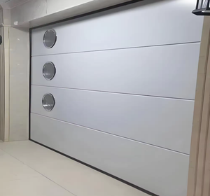 Prezzo di fabbrica pieghevole porta Garage senza cingoli sezionale automatizzata <span class=keywords><strong>porte</strong></span> del Garage in testa isolato porta del Garage - Product Image 4
