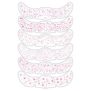 White Paper Temporary Tattoo Body Patches Holographic Multichrome Glitter Freckles Waterproof - Product Image 2