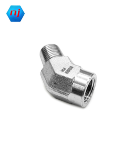 Produits d'usine : Raccords de tuyauterie nationaux NPT, coudes 45° à filetage <span class=keywords><strong>mâle</strong></span>/<span class=keywords><strong>femelle</strong></span> en acier au carbone et acier inoxydable, raccords hydrauliques NPT - Product Image 2