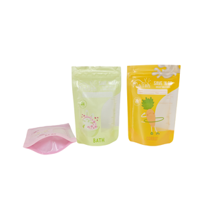 Refroidisseur d'allaitement pour bébé sans BPA avec logo personnalisé produit de stockage de pompage 3-5Oz 250ml sac de <span class=keywords><strong>conservation</strong></span> du <span class=keywords><strong>lait</strong></span> <span class=keywords><strong>maternel</strong></span> pré-stérilisé - Product Image 5