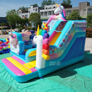 Castillo Inflable Resistente con Tobogán, Divertido Parque de Juegos Inflable para Fiestas Infantiles - Product Image 5