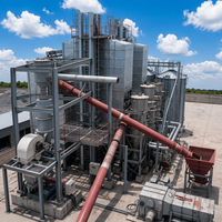 Machine automatique haut de gamme pour la précuisson du riz avec échangeur de chaleur et moulin à riz, capacité 5-220 T/J, garantie 1 an