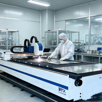 Nouvelle machine de découpe laser fibre CNC 3KW haute précision pour tôles épaisses de 20 mm en acier au carbone et acier inoxydable