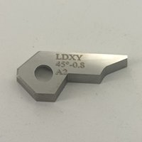 Inserts de siège de valve à 3 angles LDXY A2 45 60 degrés, outil de tournage de siège de valve long, pointes en carbure de tungstène haute précision