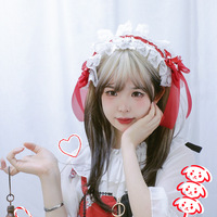 DREAM FASHION Accessoire de cheveux durable pour femme, style Lolita, avec nœud, pour cosplay, cadeau, accessoires capillaires