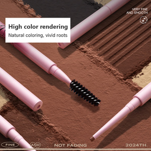 Lápiz y <span class=keywords><strong>Gel</strong></span> para Cejas 2 en 1, Doble Punta Ultrafino, Resistente al Agua, Larga Duración, Lápiz para Cejas Rock <span class=keywords><strong>Sweet</strong></span> con Cepillo Preciso - Product Image 5