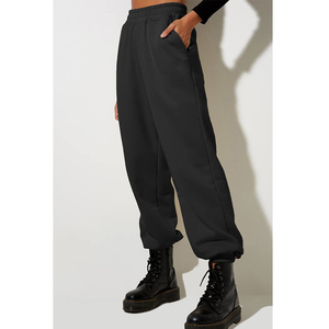 <span class=keywords><strong>Pantaloni</strong></span> da Jogging da Donna Personalizzati, Traspiranti, a Vita Media, Tinta Unita, <span class=keywords><strong>con</strong></span> <span class=keywords><strong>Elastico</strong></span> <span class=keywords><strong>in</strong></span> Vita, Modello Regular per Attività Sportive - Product Image 6