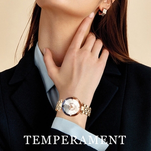 Seno orologi con diamanti analogici al quarzo femminile <span class=keywords><strong>orologio</strong></span> da <span class=keywords><strong>donna</strong></span> in acciaio inossidabile stellato di lusso, <span class=keywords><strong>orologio</strong></span> da polso da <span class=keywords><strong>donna</strong></span> impermeabile - Product Image 6