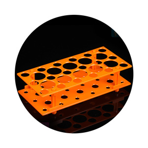 <b>Plastic</b> Test <b>Tube</b> Rack PP Material Multi Size Holes For Lab Use Centrifuge <b>Tube</b> Rack With Chemical Resistance - Product Image 1