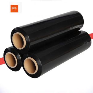 <span class=keywords><strong>Pellicola</strong></span> Estensibile LLDPE <span class=keywords><strong>Nera</strong></span> per <span class=keywords><strong>Imballaggio</strong></span> Supermercati, Film Elastico Morbido e Impermeabile per Pallet - Product Image 5
