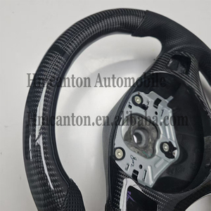 Volant de direction M Sport en cuir perforé et fibre de carbone pour BMW E90 E91 E92 E93 Série 3 - Produits populaires - Product Image 6