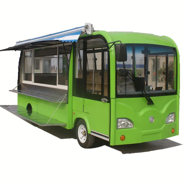 Cina Fabbrica Elettrica Mobile Cibo Camion Per La Vendita/New Outdoor Cucina Fast Food Carrello Con Attrezzature Da Cucina
