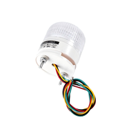 Luz LED de Alta Luminosidad para PC, Tricolor, Resistente al Polvo y al Humo, IP44, Impermeable, con Advertencia Luminosa y Sonora, Montaje en Suelo/Pared para Almacén