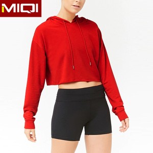 Haute qualité personnalisé vêtements de <span class=keywords><strong>sport</strong></span> top fitness tenues de <span class=keywords><strong>sport</strong></span> vêtements de <span class=keywords><strong>sport</strong></span> de <span class=keywords><strong>sport</strong></span> pour femmes à capuche - Product Image 1