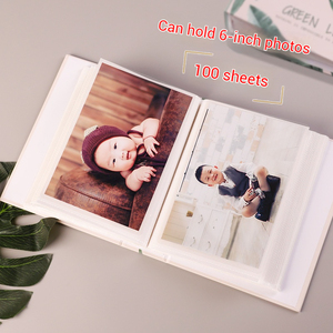 4R PVC Clear Transparency Wedding Photo Album <strong>4x6</strong> Inch Colorful Design With Printed Logo Manufacturer Direct Book Closure
