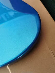 <span class=keywords><strong>Kit</strong></span> de <span class=keywords><strong>Guitarra</strong></span> <span class=keywords><strong>Eléctrica</strong></span> DIY con Cuerpo de <span class=keywords><strong>Guitarra</strong></span> <span class=keywords><strong>Eléctrica</strong></span> de Madera Maciza en Acabado Brillante Azul - Product Image 6