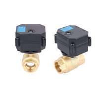 Vanne à boisseau sphérique intelligente Wi-Fi miniature en laiton DN 20, actionneur de régulation de débit, vanne à boisseau sphérique électrique proportionnelle pour l'eau