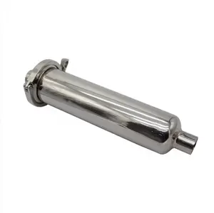 Factory Direct Sells Food Grade Stainless Steel SS304 SS316L Removable Welded Straight Strainer