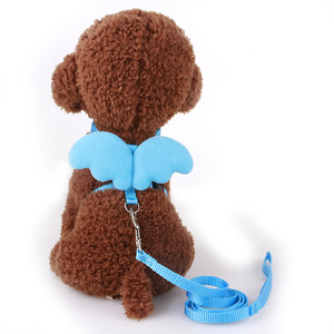 猫ハーネス調節可能なナイロンPVC通気性エンジェルウイング犬用 - Product Image 6