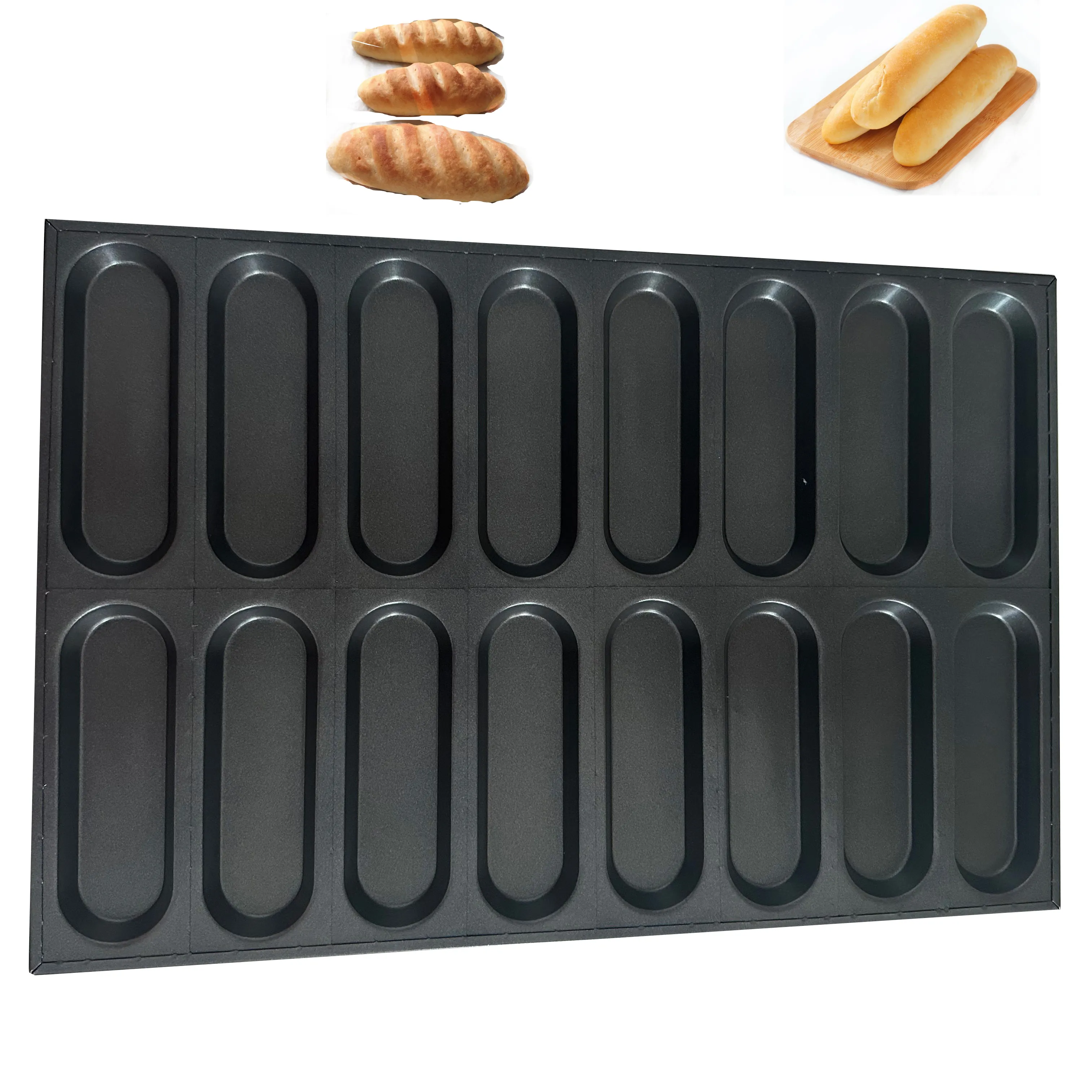 Brood Cake Oven Bakplaat Non-Stick Bakgerechten Rechthoek Aluminium Bakvormen Bakkerij Lakens