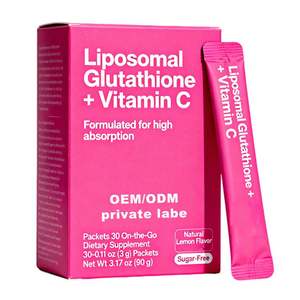 Glutatión de Grado Premium con Soporte Tecnológico, con Vitamina, Sin Azúcar, Glutatión Liposomal en Polvo - Product Image 1