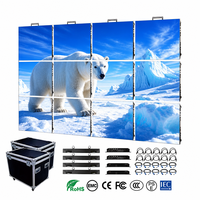Kiralık LED Ekran Paneli 500x1000mm Su Geçirmez IP65 Yüksek Parlaklık Açık Hava Sahne Etkinlik Gösteri Ekranı için
