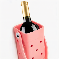 Sac de transport pour vin individuel, sacs de protection souples, boîte cadeau pour bouteille de champagne, porte-vin portable pour les voyages, les pique-niques, la plage