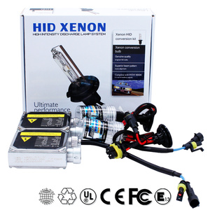 أضواء زينون <span class=keywords><strong>HID</strong></span> للقيادة على الطرق الوعرة بقوة 55 واط، 12-24 فولت، مع مجموعة بالاست 70 واط و100 واط و35 واط و55 واط - Product Image 2