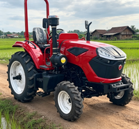 Équipement agricole multifonctionnel de haute puissance, 120 ch, 4x4, 4 roues motrices, diesel, robuste, de grande capacité